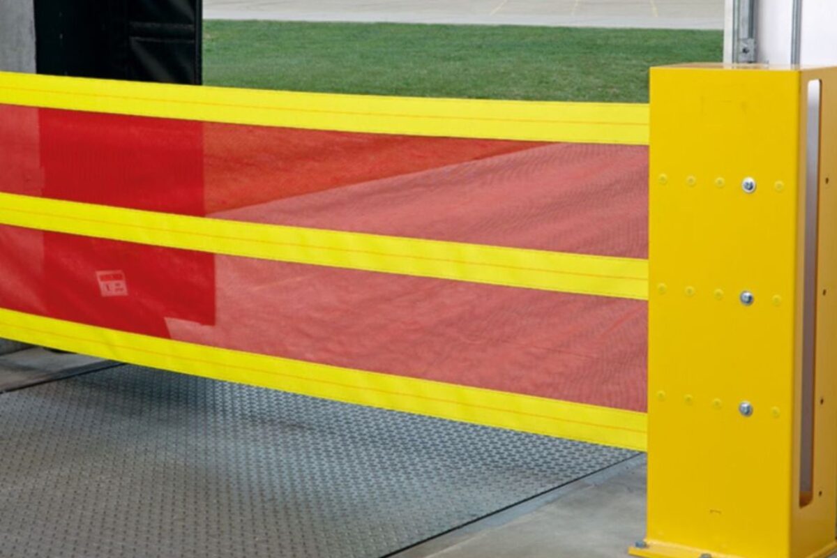Barrière textile de quai